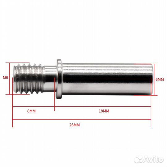 Термобарьер проточного типа Anycubic 4.1 мм сквоз