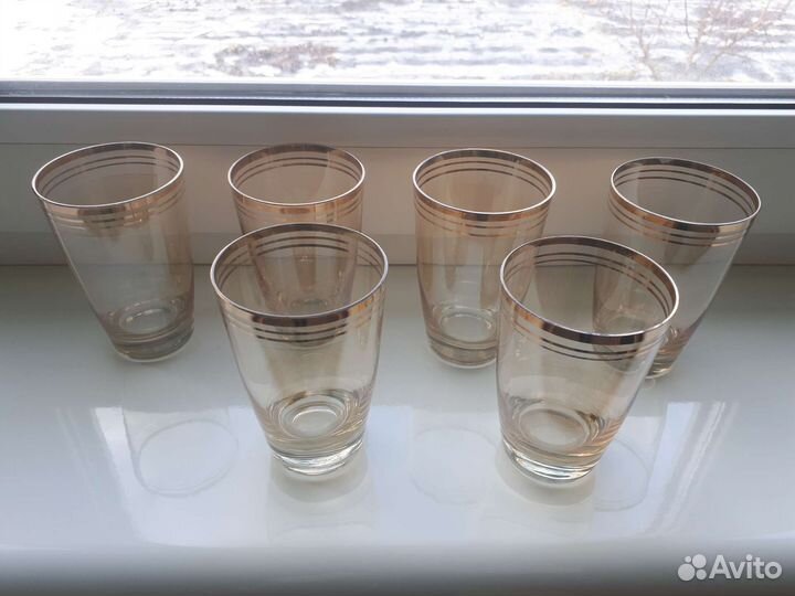 Стаканы стекло СССР