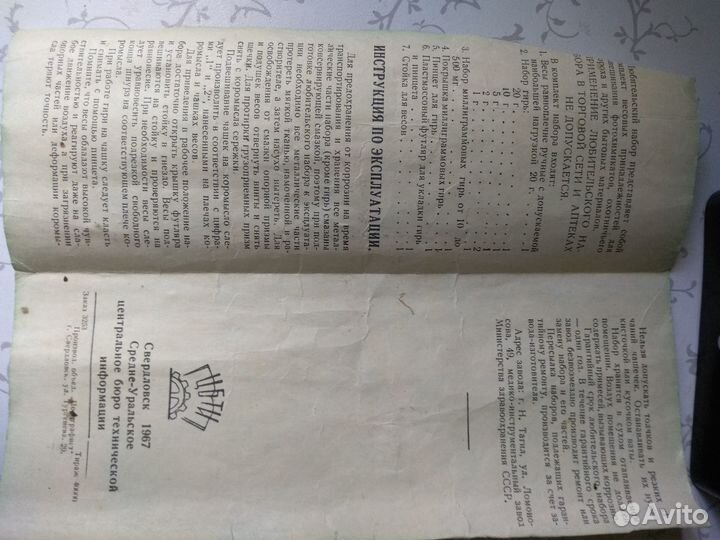 Весы механические СССР