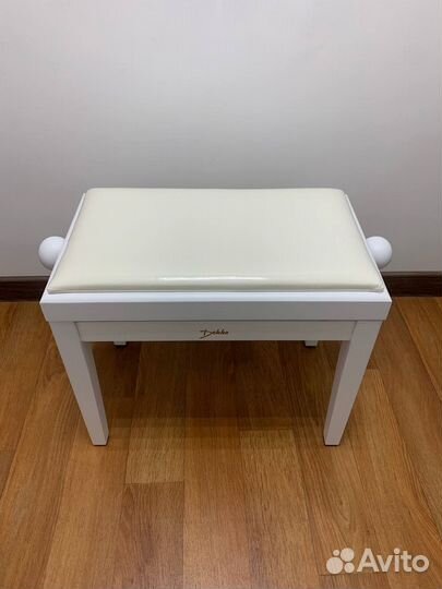 Банкетка для пианино или рояля dekko JR-39 WH