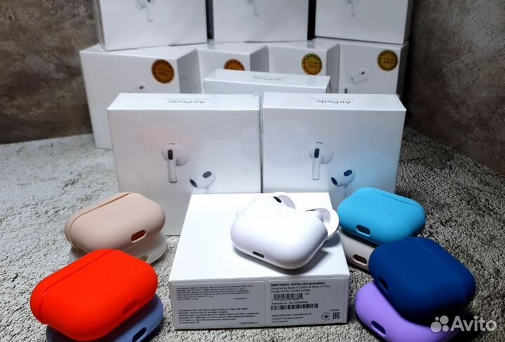 AirPods 3(2024) гарантия+ чехол