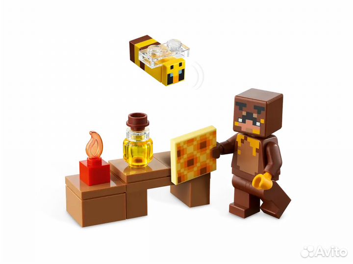 Lego Minecraft Пчелиный домик 21241