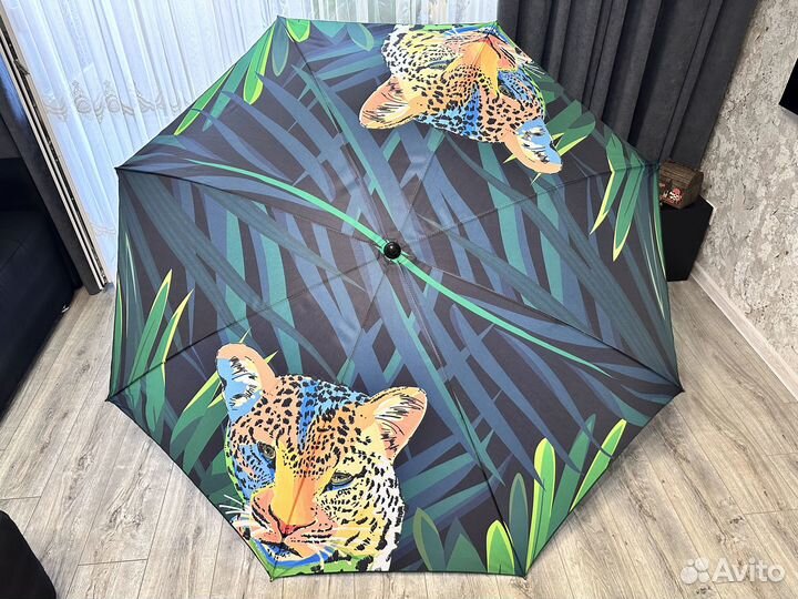 Надежный пляжный садовый зонт 200 см с подставкой