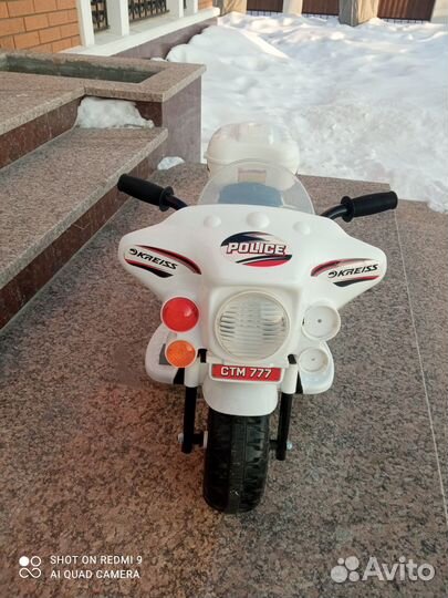 Детский электро-мотоцикл