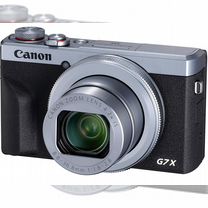 Canon PowerShot G7X Mark III серебристы�й