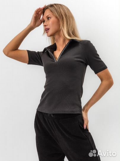 Поло Brunello Cucunelli Premium black