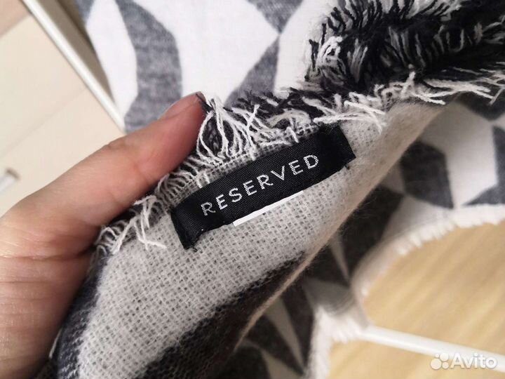 Шарф плед как новый