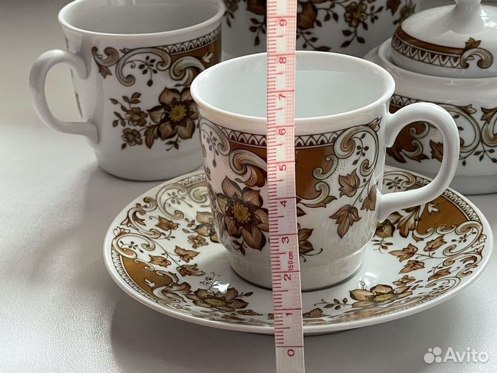 Сервиз кофейный MZ Чехословакия, фарфор