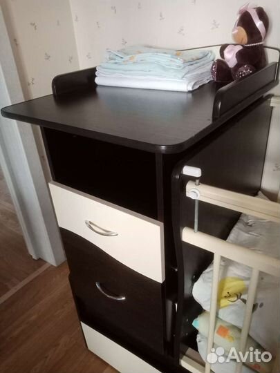 Детская кровать трансформер с маятником