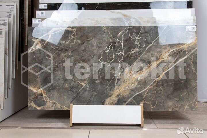 Керамогранит Arcadia Ceramica Imperial Nero Full Polished 60x120