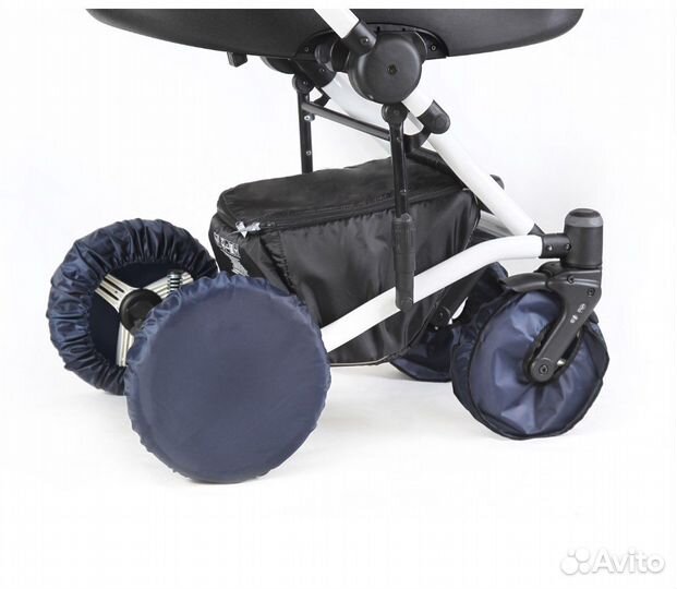 Чехлы на колеса коляски новые