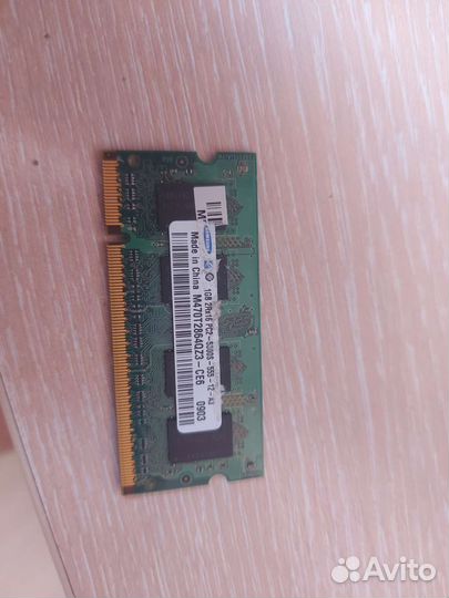 Оперативная память ddr2 для ноутбука 1 Gb