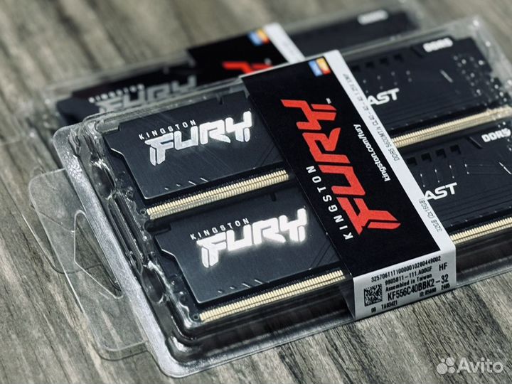 Kingston fury Beast Black 32GB 5600 новая гарантия