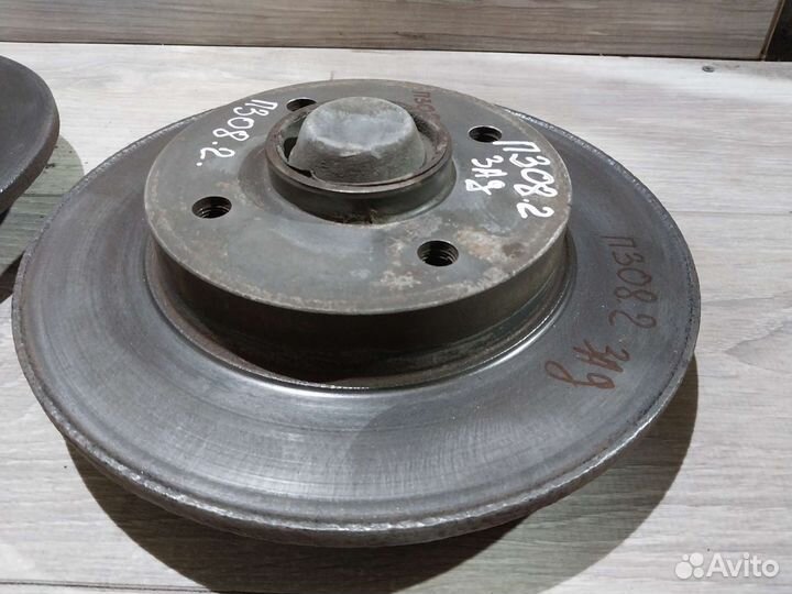 Диски тормозные задние Peugeot 308