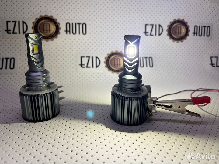 LED светодиодные лампы Н15 50W 50Вт