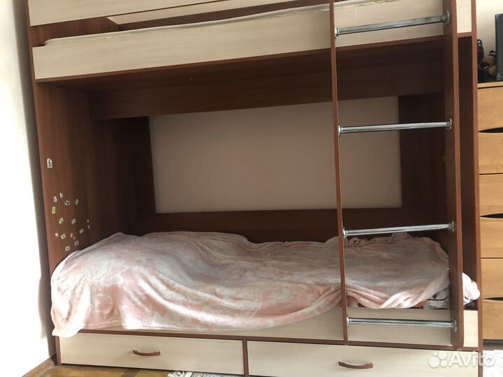 Двухъярусная кровать бу