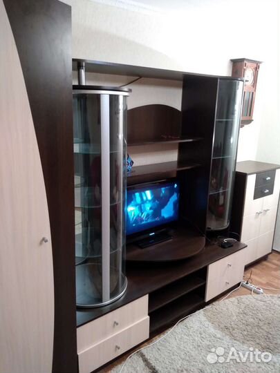 Стенка в гостиную венге/берёза б/у