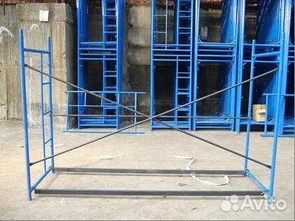 Леса строительные рамные бу