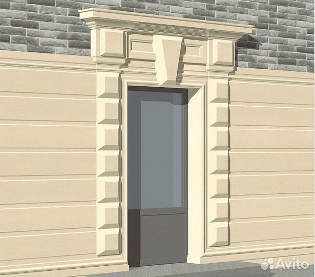 Фасадный декор. Готовое решение для дверей