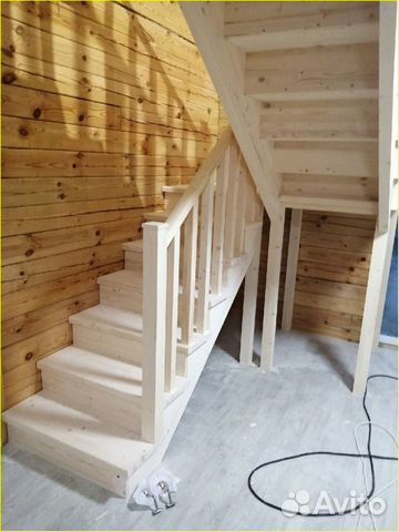 Лестница деревянная на заказ / лестницы в дом