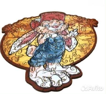 Картины, деревянные пазлы