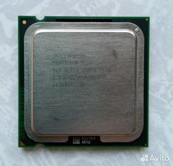 Процессор: Intel Pentium D 915 Socket LGA775