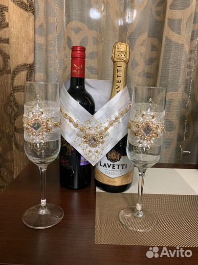 Свадебные бокалы