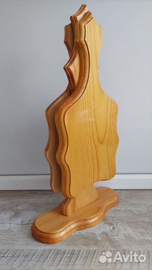 Набор разделочных досок на подставке Дерево