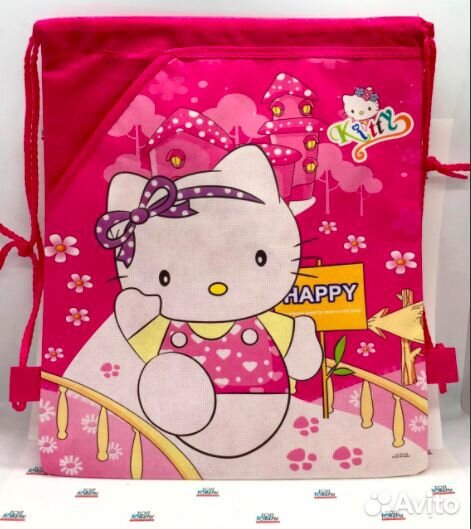 Сумка-рюкзачок для девочки Hello Kitty универсальн
