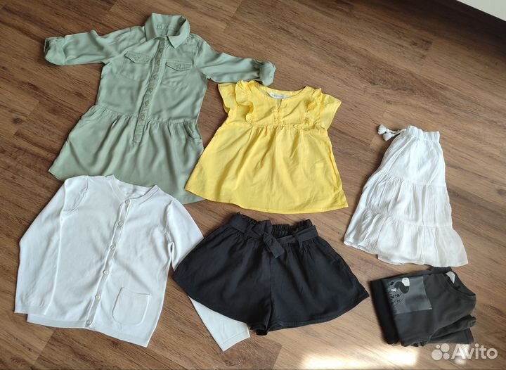 Пакет вещей на девочку 104-110