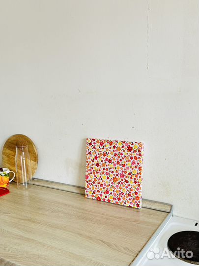 Картина цветы акрил