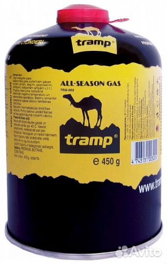 Газовый баллон 220,450 грамм