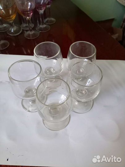 Бокалы, рюмки, штоф, стопки СССР