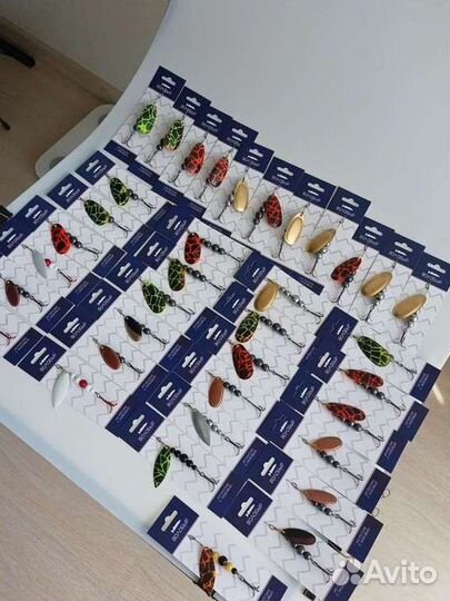 Вращающиеся блёсны из натуральных камней