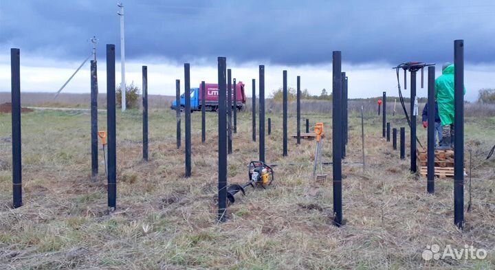 Винтовые сваи