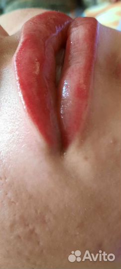 Перманентный макияж брови губы