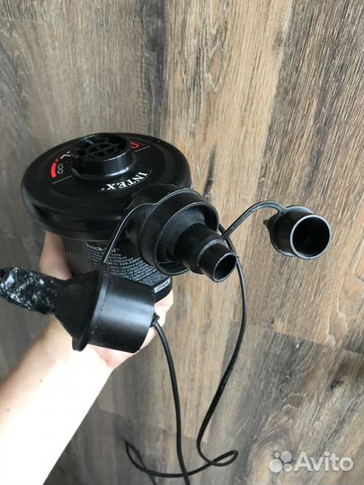 Насос электрический intex - для надувных матрасов