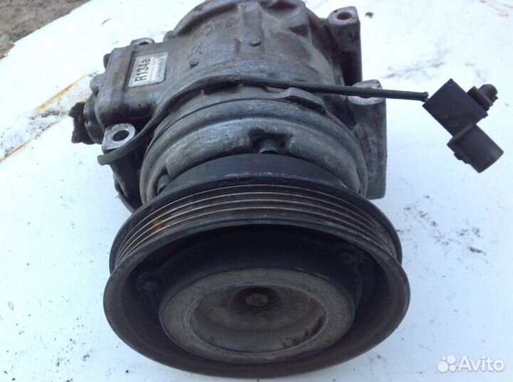 Компрессор кондиционера Киа Рио Kia Rio 1