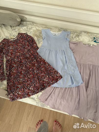 Новые платья 122-128-136 H&M и Acoola