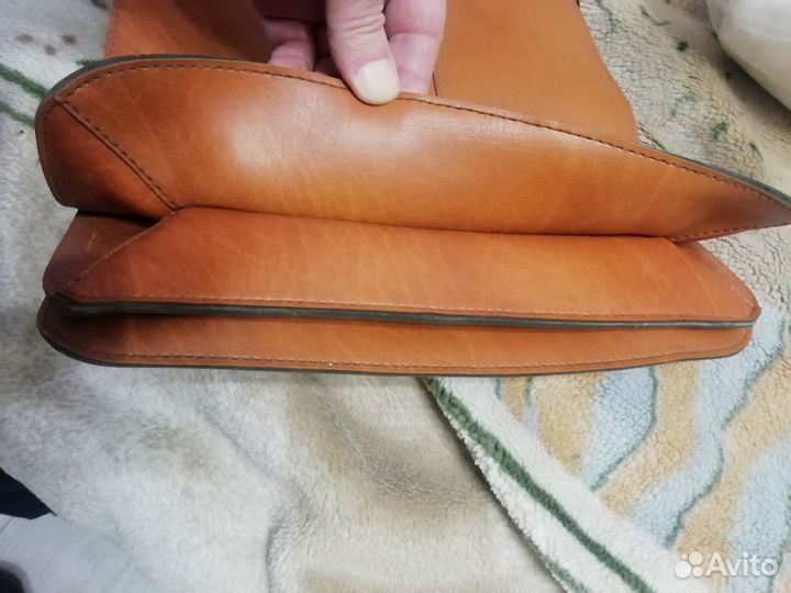 Сумка женская натуральная кожа бу