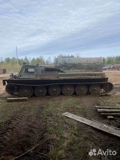 Гусеничный вездеход газ-71