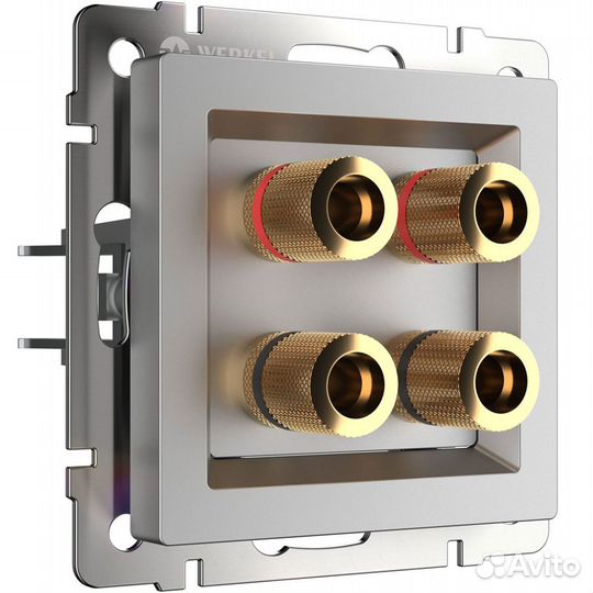 Аудиорозетка четверная Werkel 