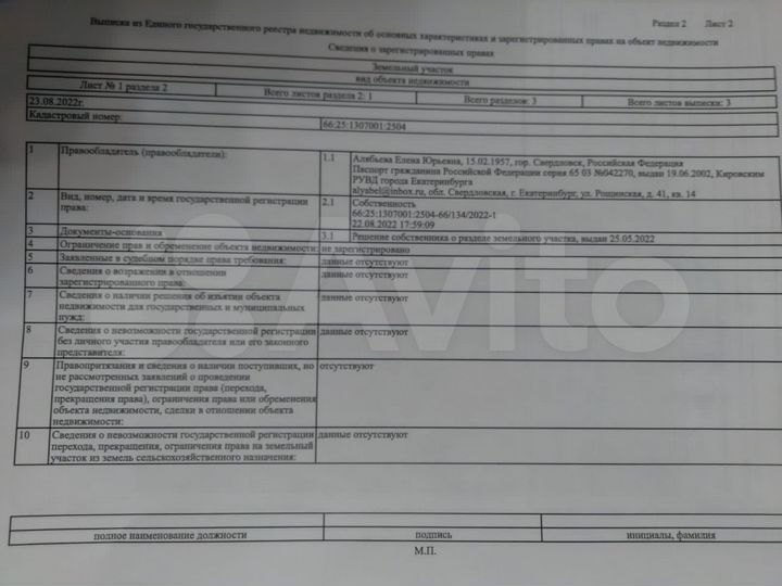 Участок 10 сот. (ИЖС)