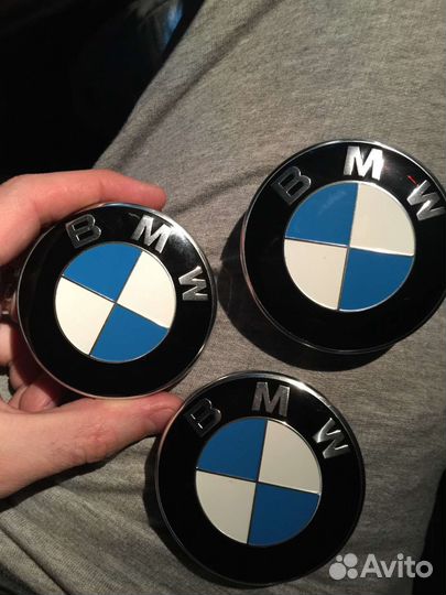 Оригинальные ступичные колпачки BMW