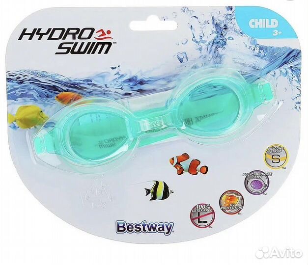 Очки для плавания детские