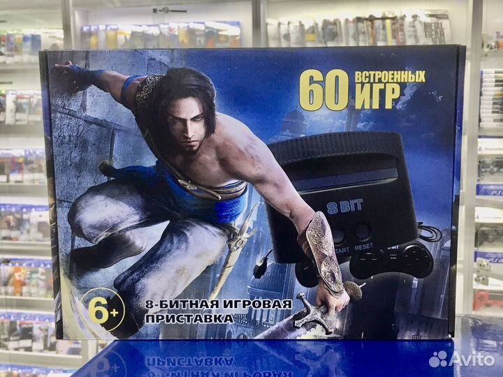 8-bit игровая приставка Prince Persia 60 в 1