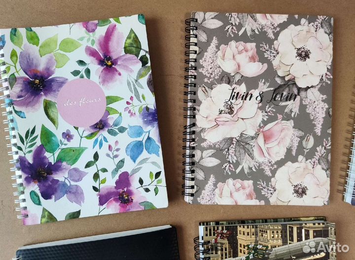 Тетради новые на кольцах 6шт