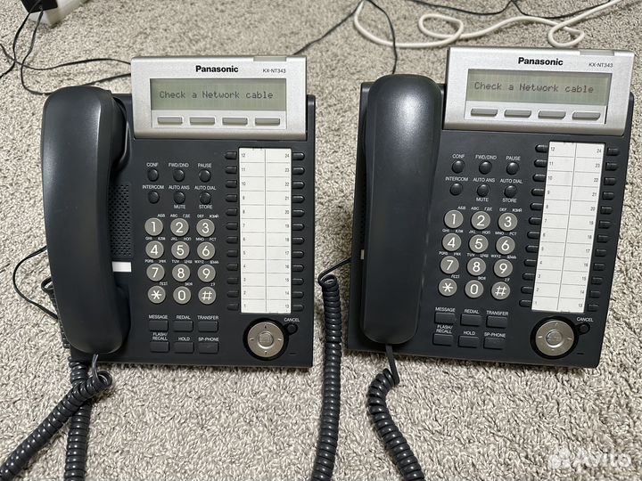 Системный IP-телефон Panasonic KX-NT343RU