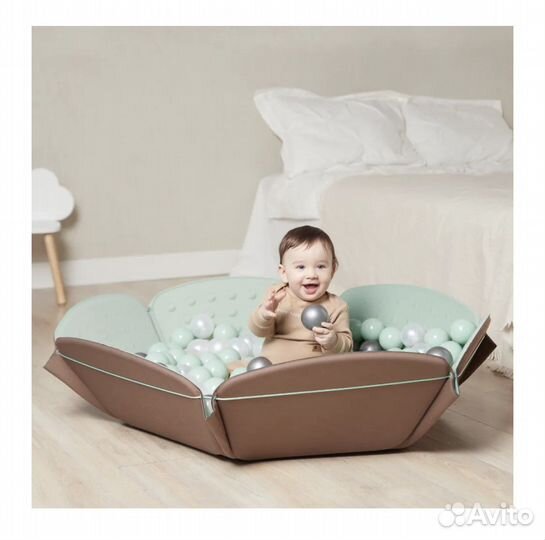 Термоковрик для детей, складной Happy Baby