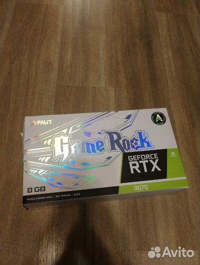 Видеокарта Palit GeForce RTX 3070 GameRock